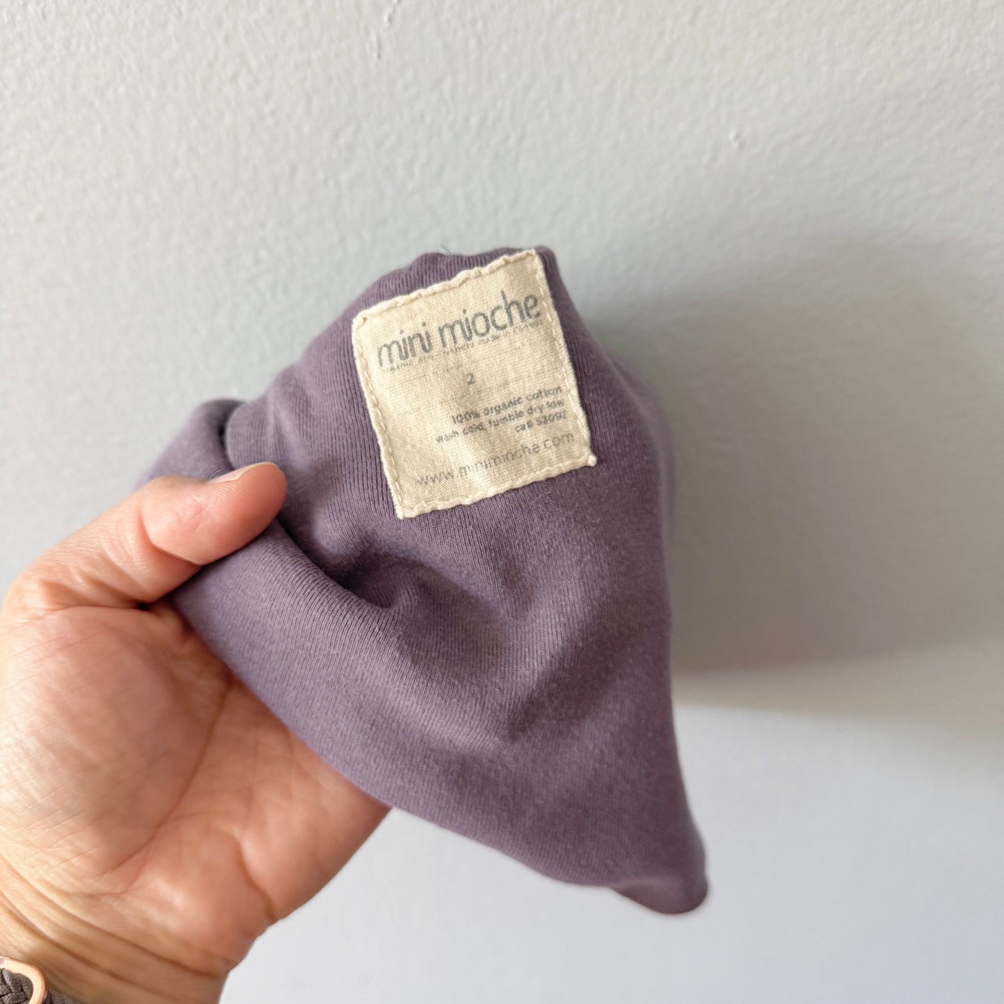 Mini mioche / Smokey purple beanie / 2Y