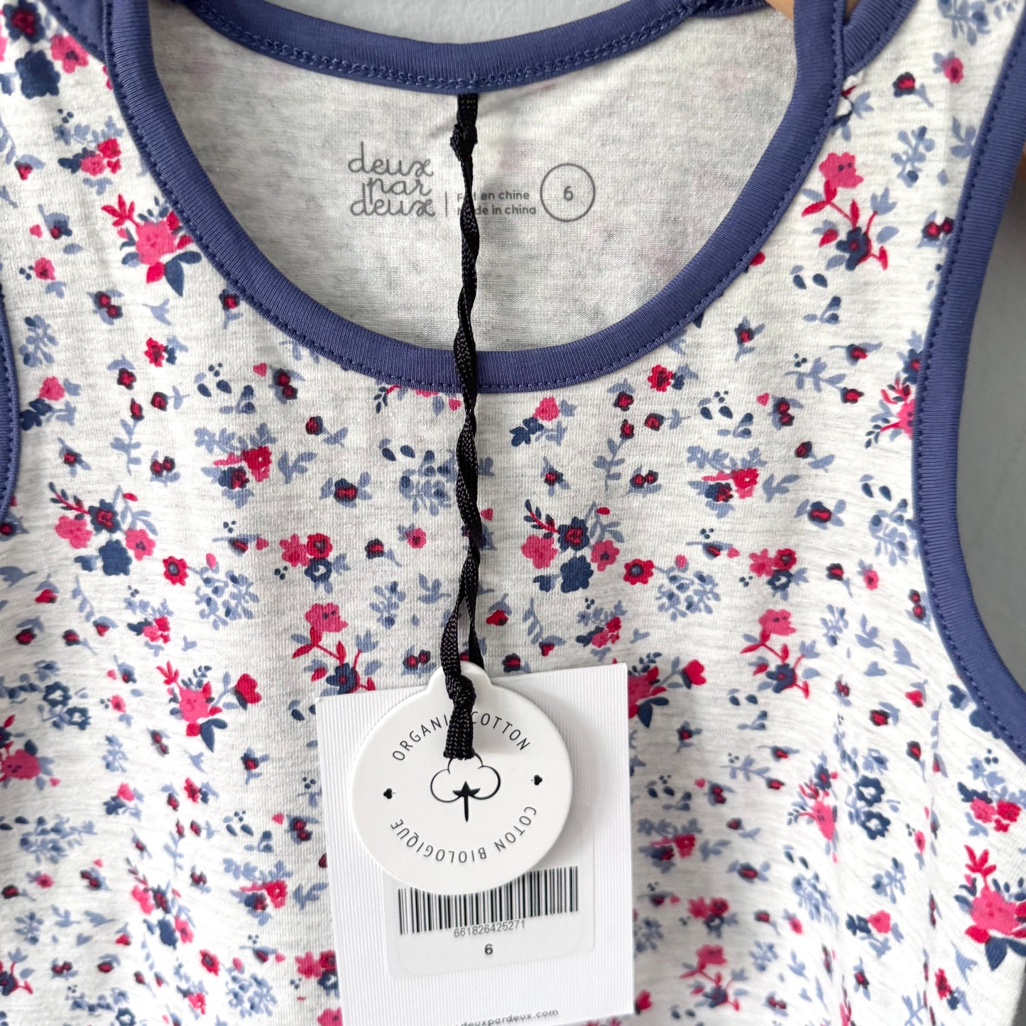 Deux par Deux / Tank floral dress / 6Y - New with tag