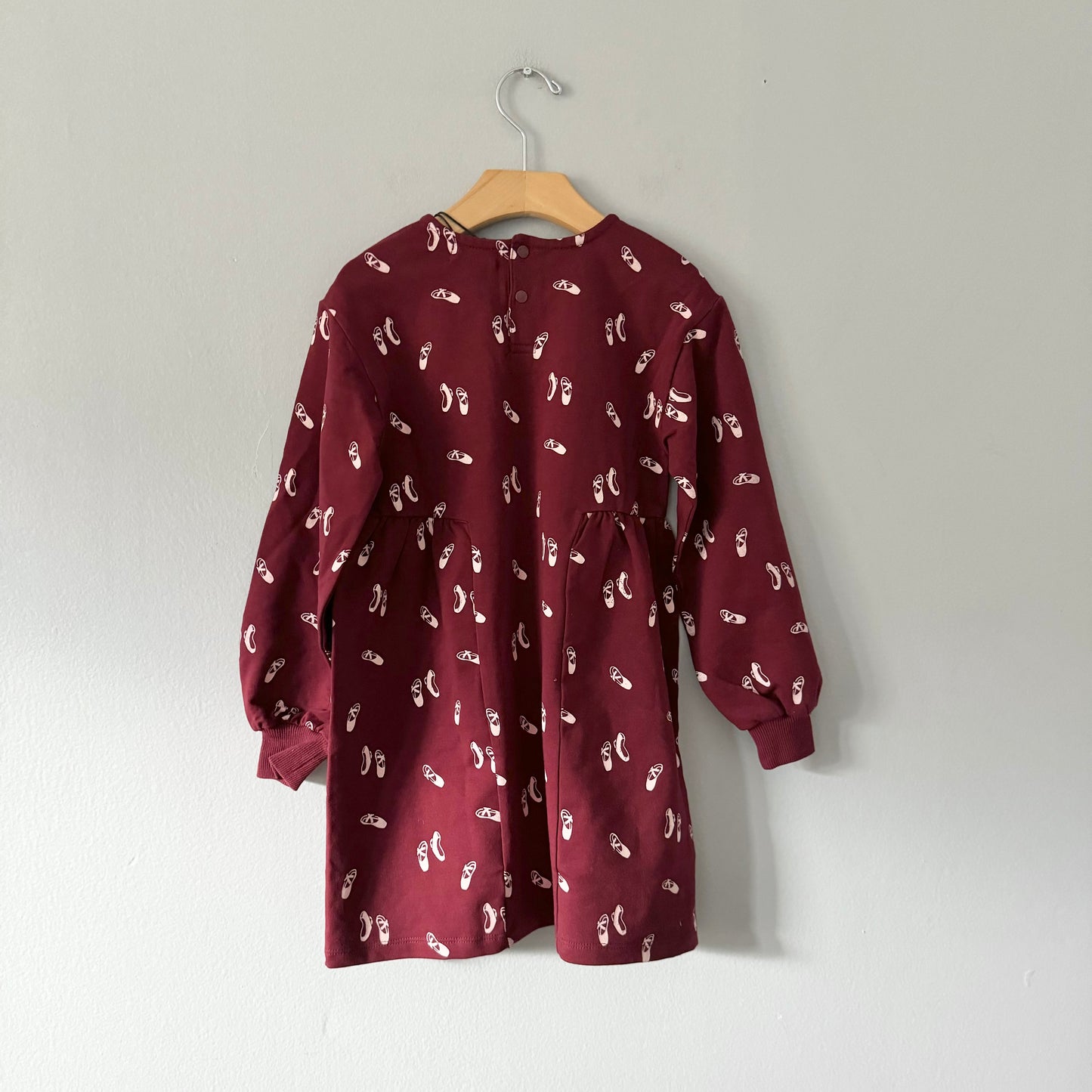 Miles the label / Burgundy dress / 5Y - New with tag