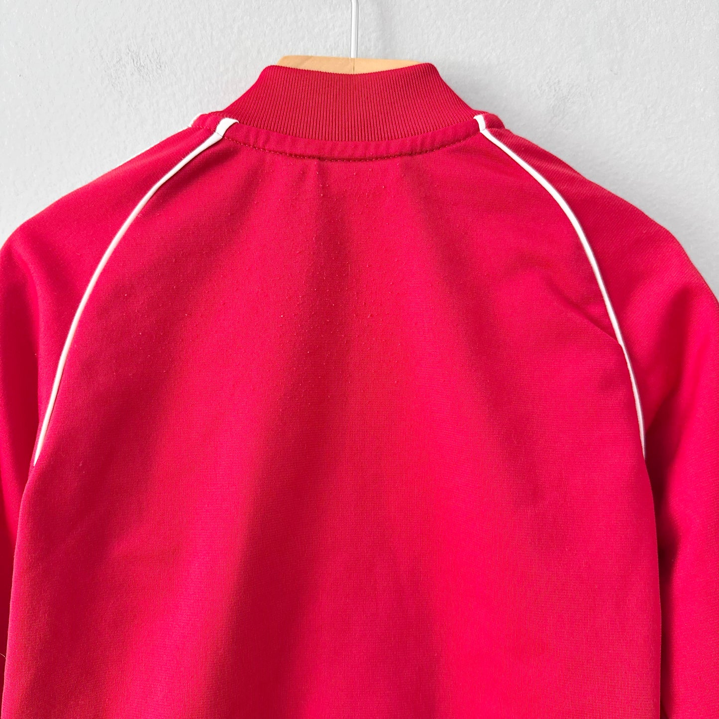 Adidas / Red track suit jacket / 3-4Y