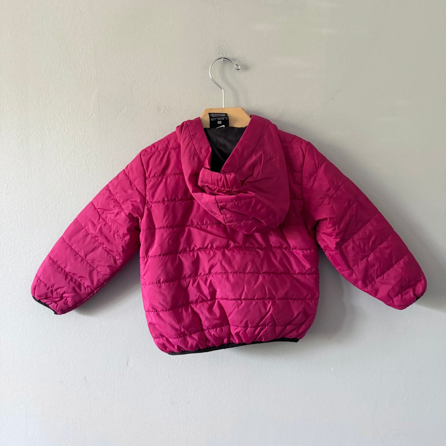 Nike / Vivid pink light puffer jacket / 2T