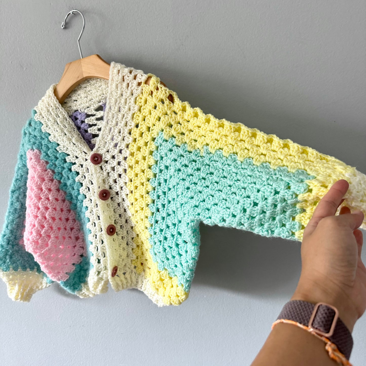 TUP / Crochet cardigan / 3-4Y