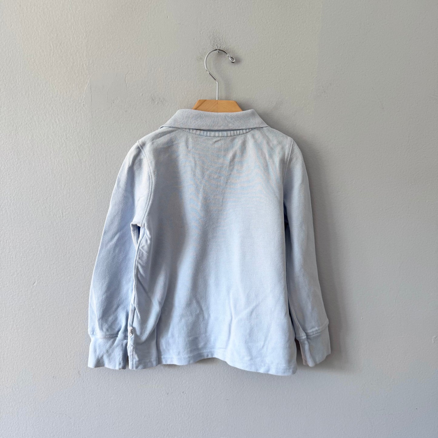 Gap / Light blue long sleeve polo shirt / 4-5Y