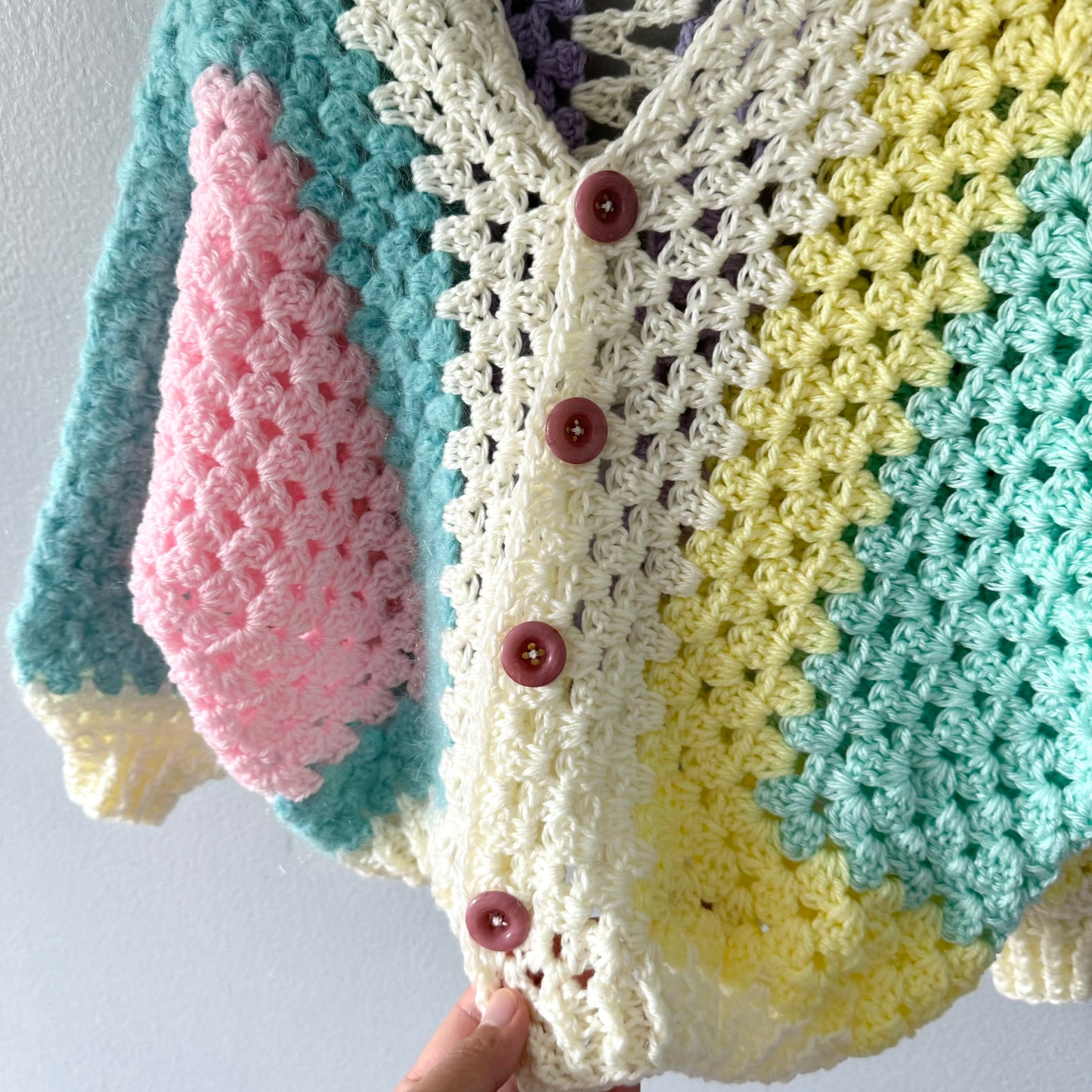 TUP / Crochet cardigan / 3-4Y