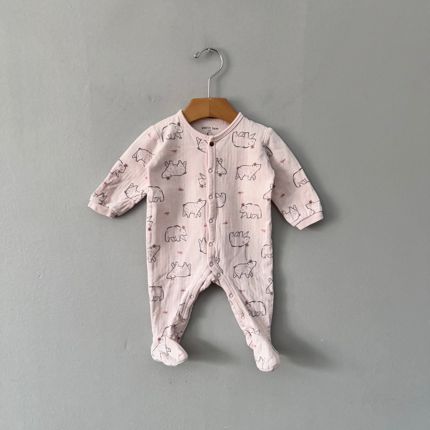 Petit lem / Light pink x polar bear / 3M