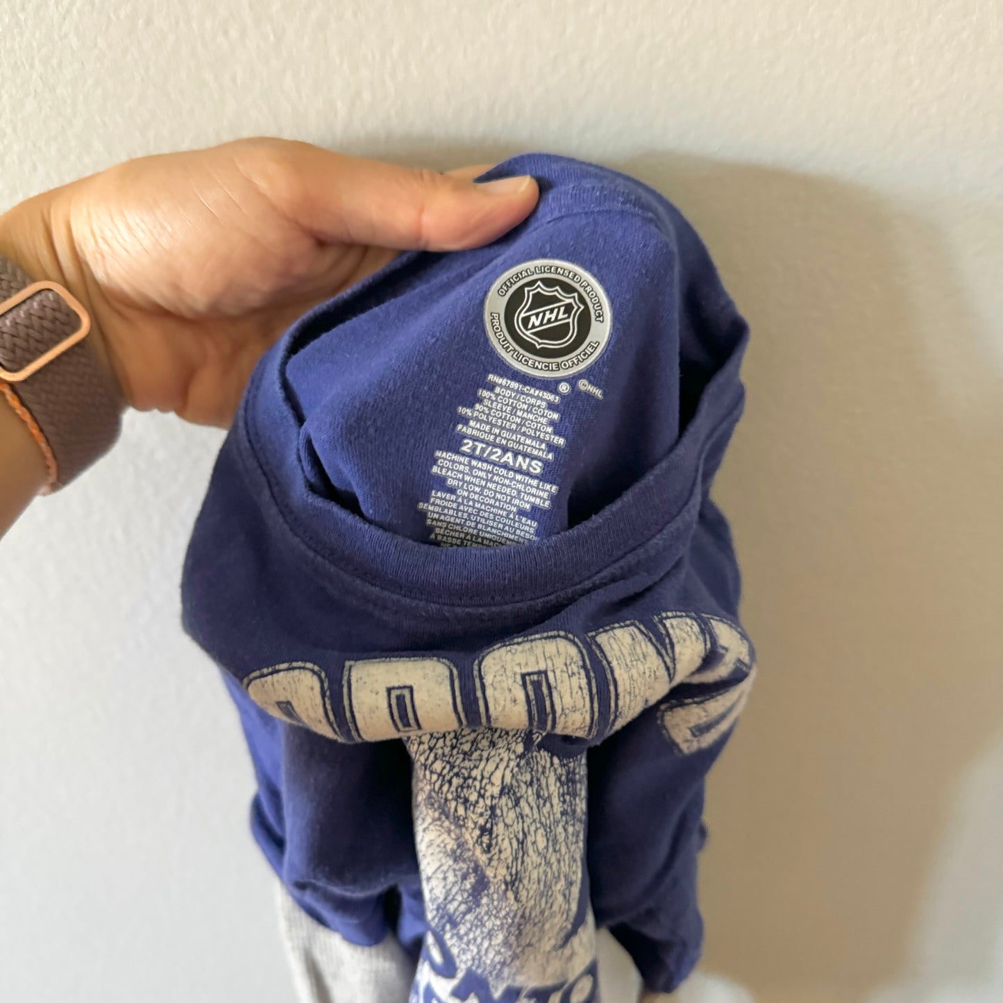 NHL / Toronto Maple Leafs long sleeve T-shirt / 2T