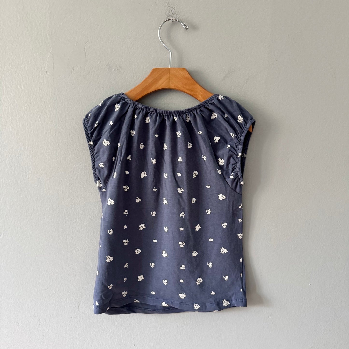 Primark Cares / Smokey blue x floral tank / 8-9Y