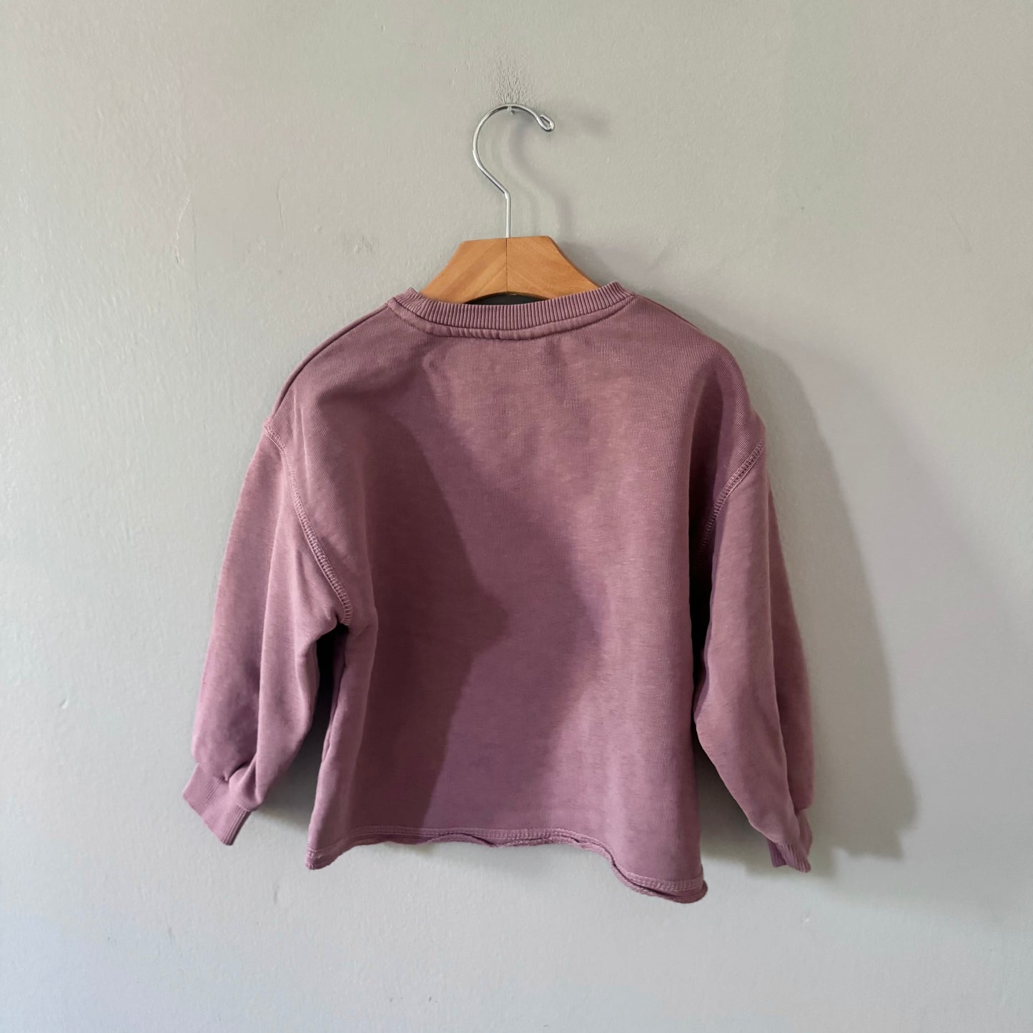 Zara / Brown boxy sweatshirt / 3-4Y