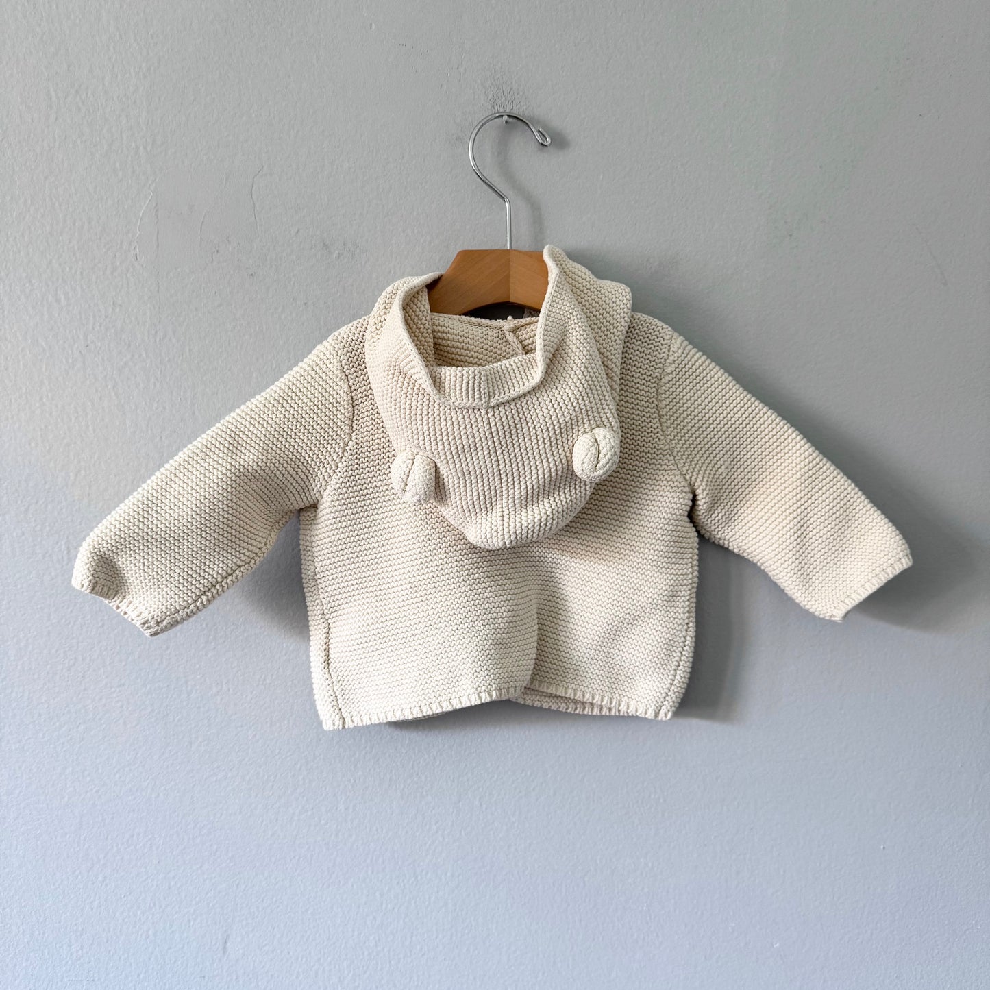 Gap / Off white brannan knit jacket / 3-6M