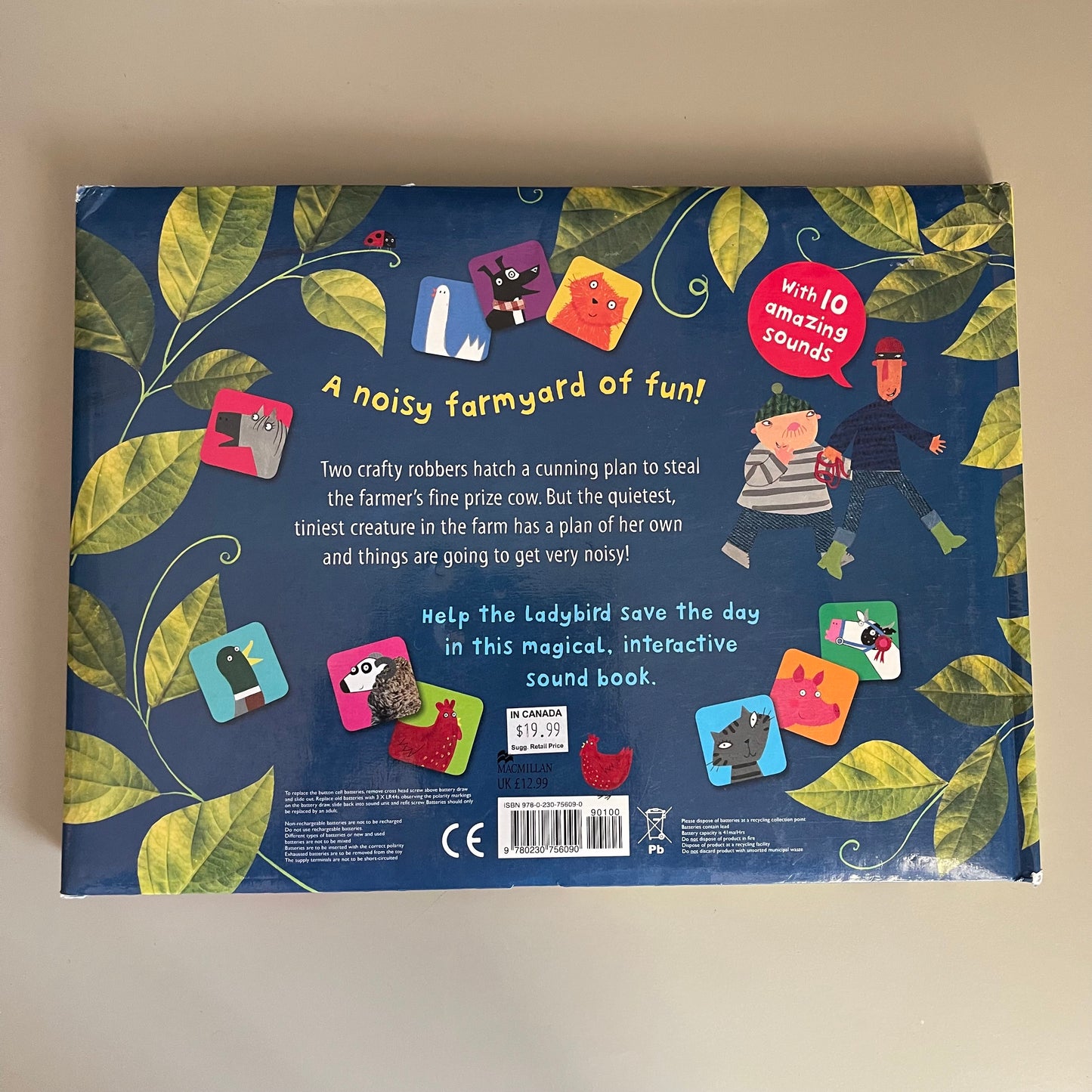 What the Ladybird Heard Sound Book / Julia Donaldson & Lydia Monks