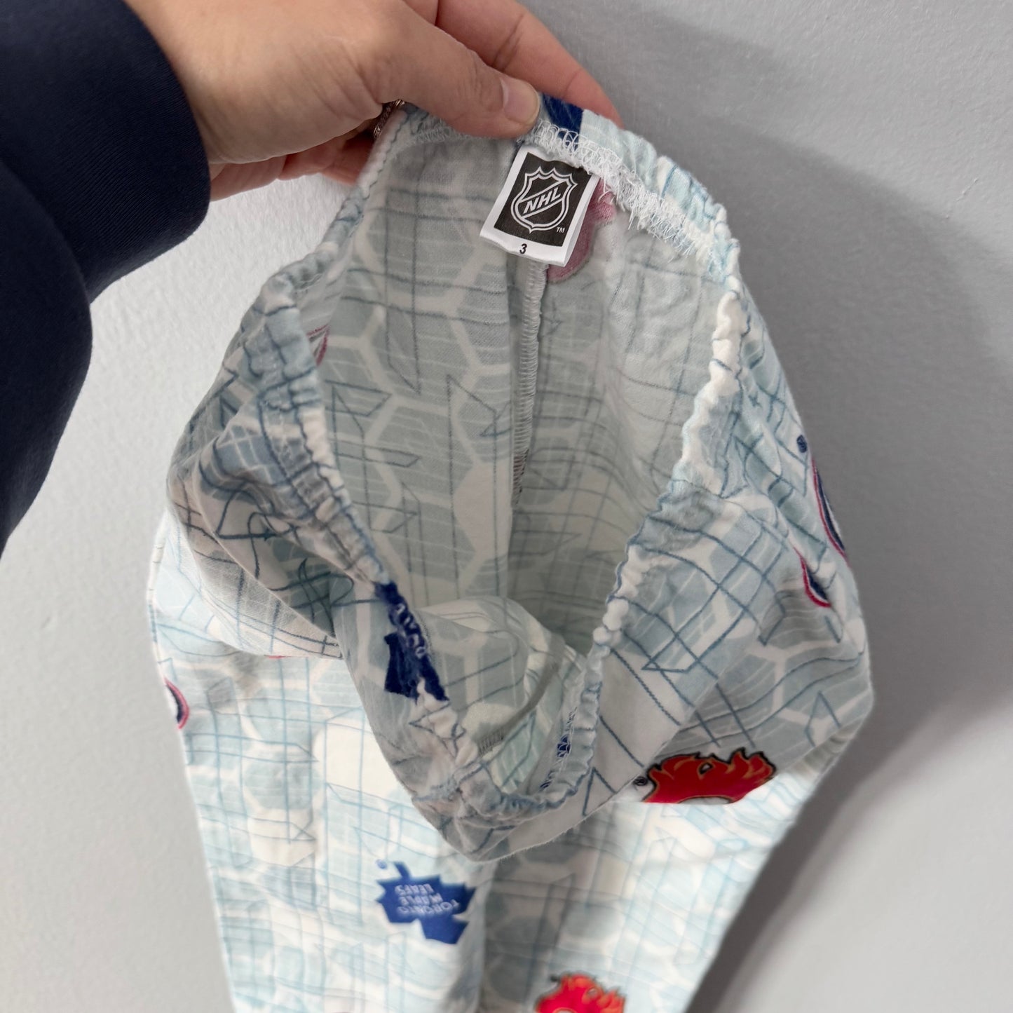 NHL / Flannel pants / 3T