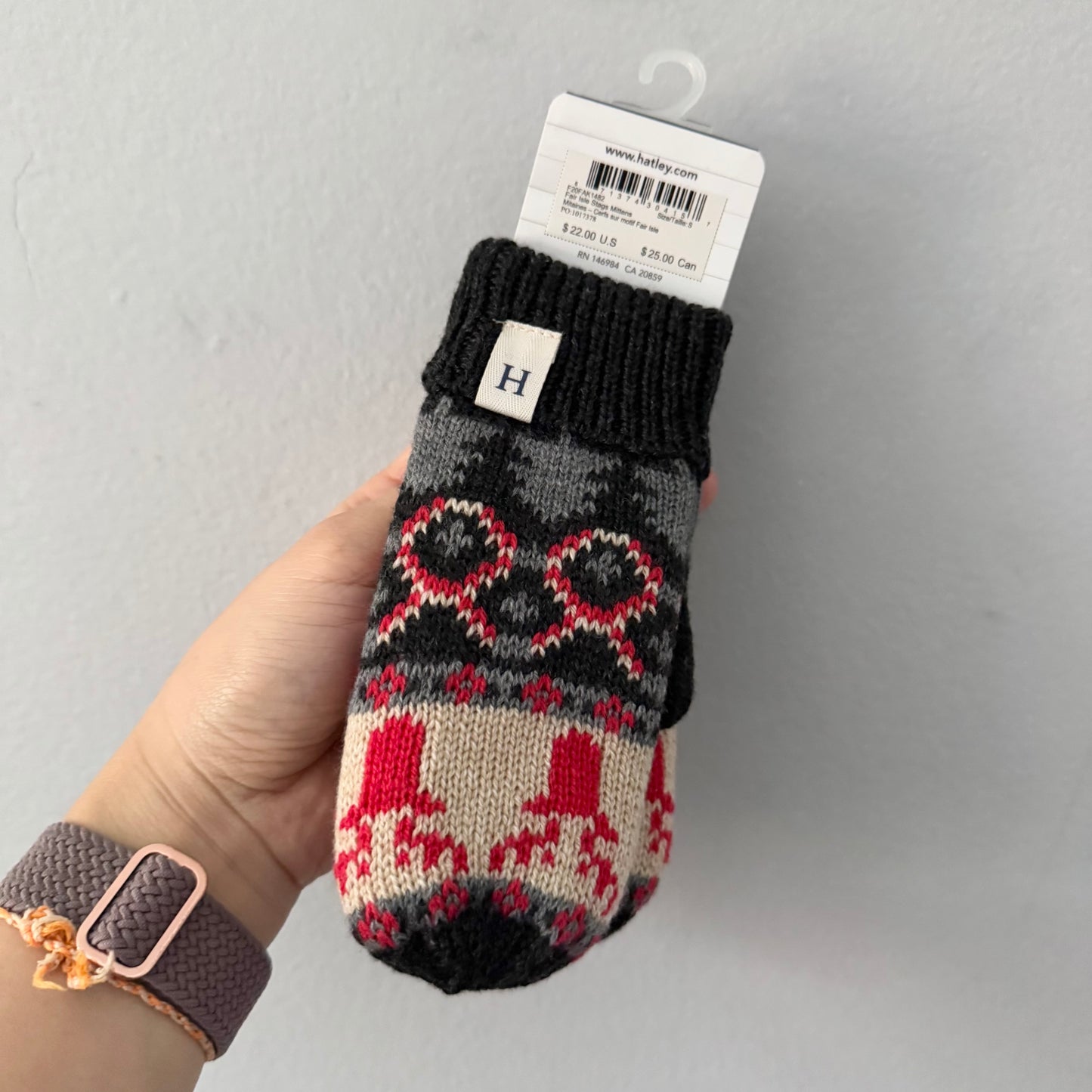 Hatley / Knit mittens / 12-24M - New with tag