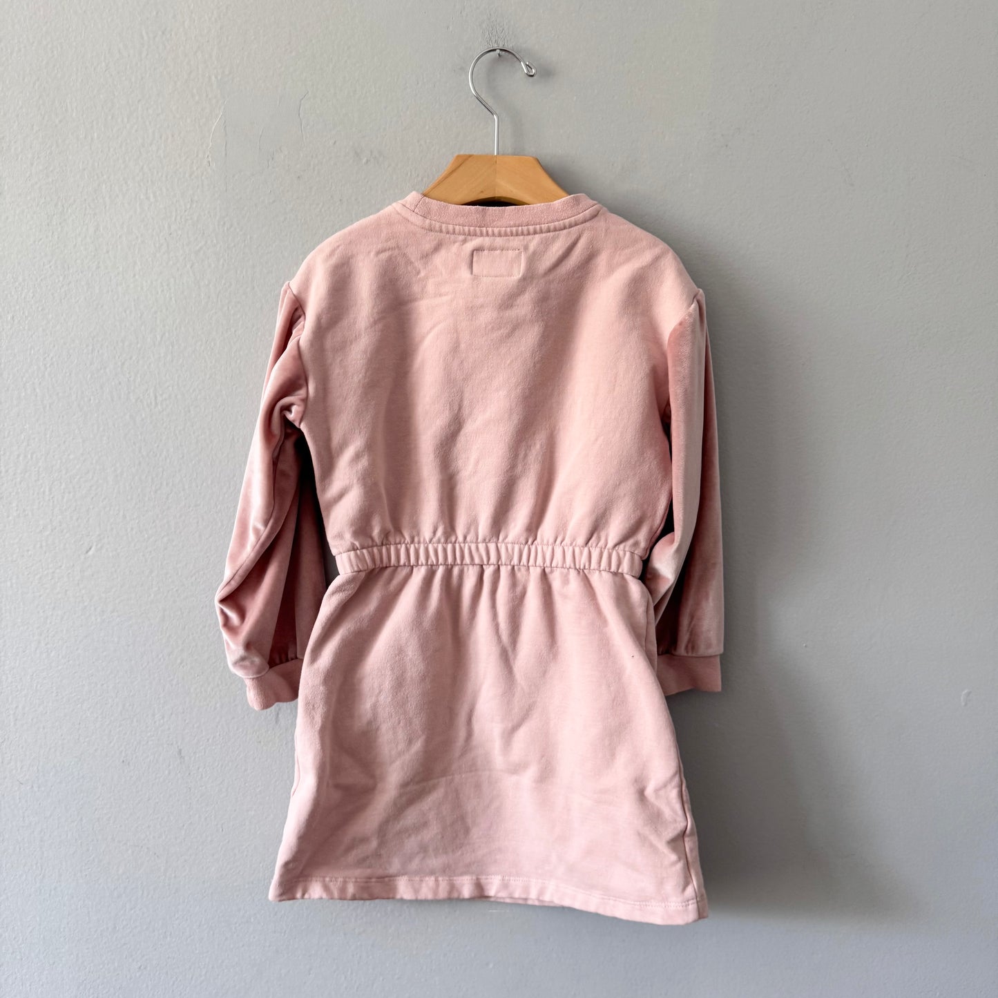 Roots / Light pink crew dress / 5T