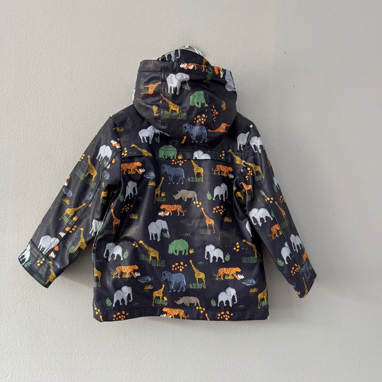 John Lewis / Animals rain jacket / 12-18M