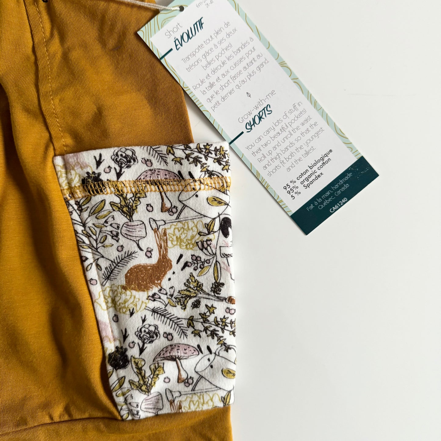 Peakbwa / VICTORIN Grow with me shorts / 2-4T