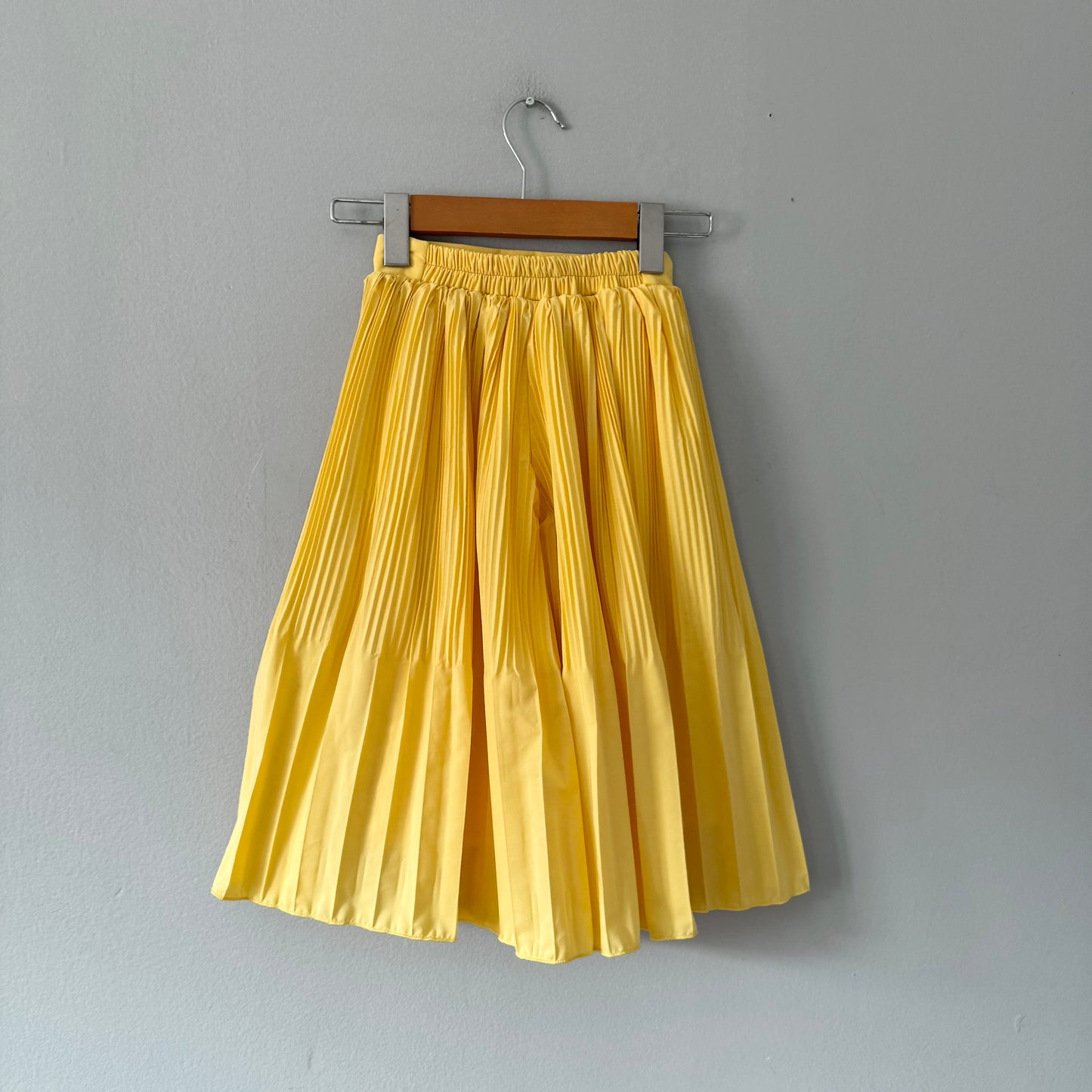 No brand / Yellow wide pants / 5-6Y