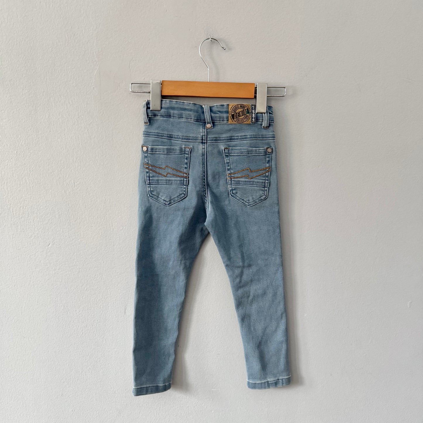 Souris Mini / Stretch denim / 4T - New with tag
