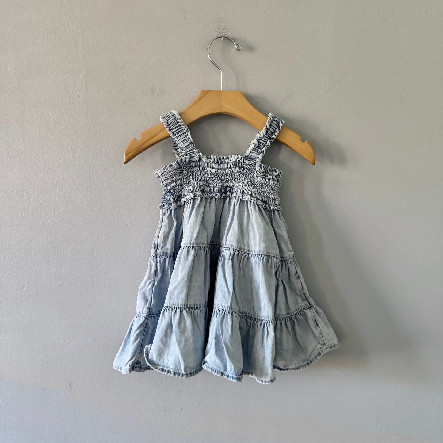 Gap / Chambray cami dress / 12-18M