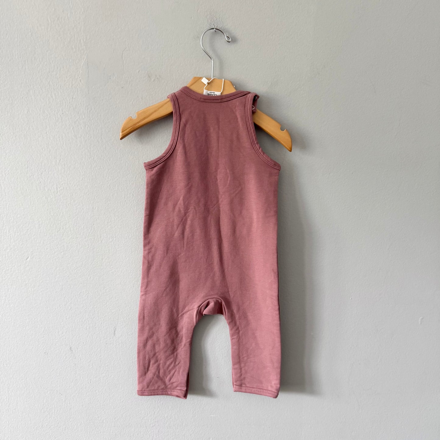 Hust and Claire / Smokey rose cotton overalls / 6M - New with tag