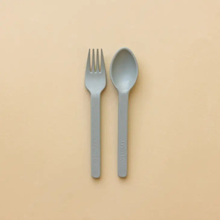 Minika / Wheat Straw Utensil Set