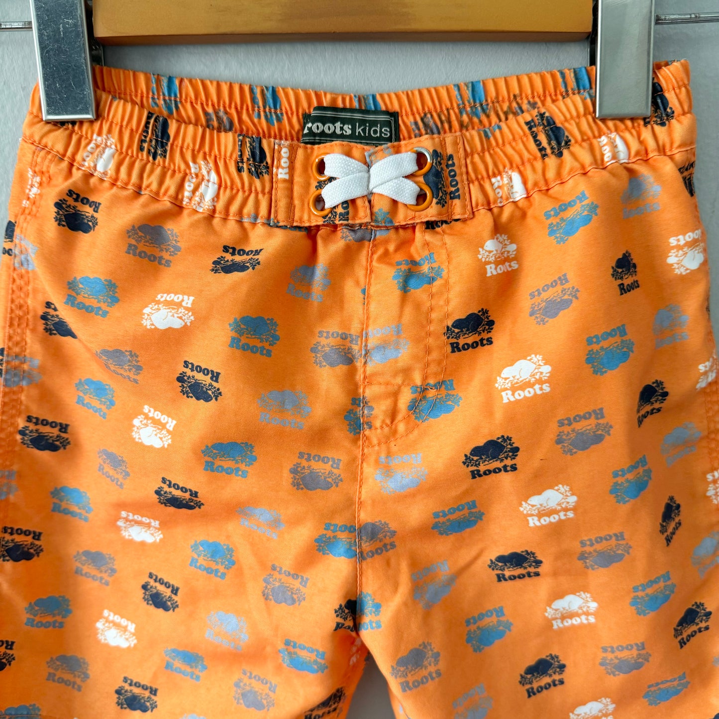 Roots / Orange swim trunk / 2T