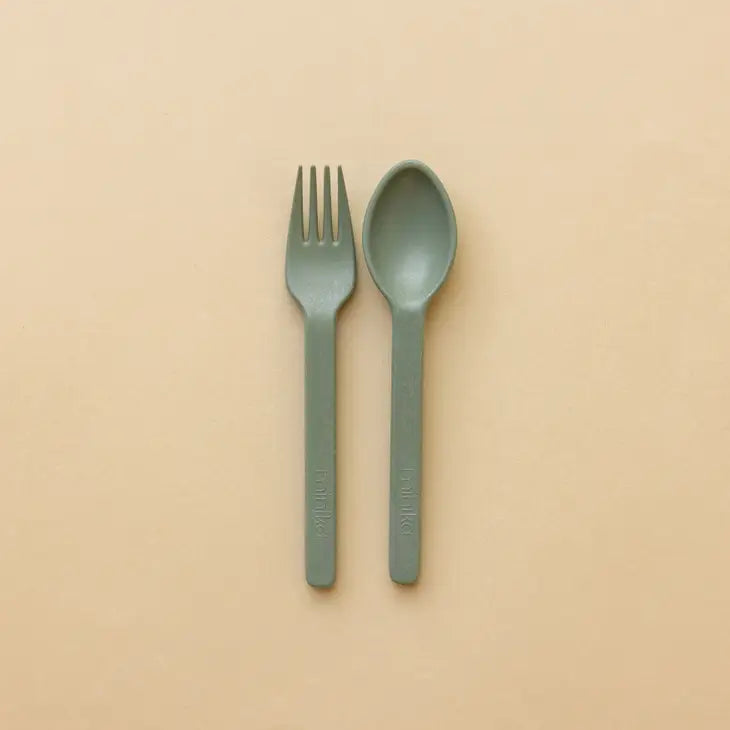 Minika / Wheat Straw Utensil Set