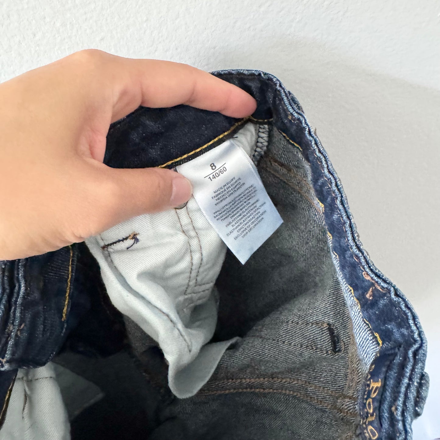 Polo Ralph Lauren Dark / Denim - The Hampton straight / 8Y