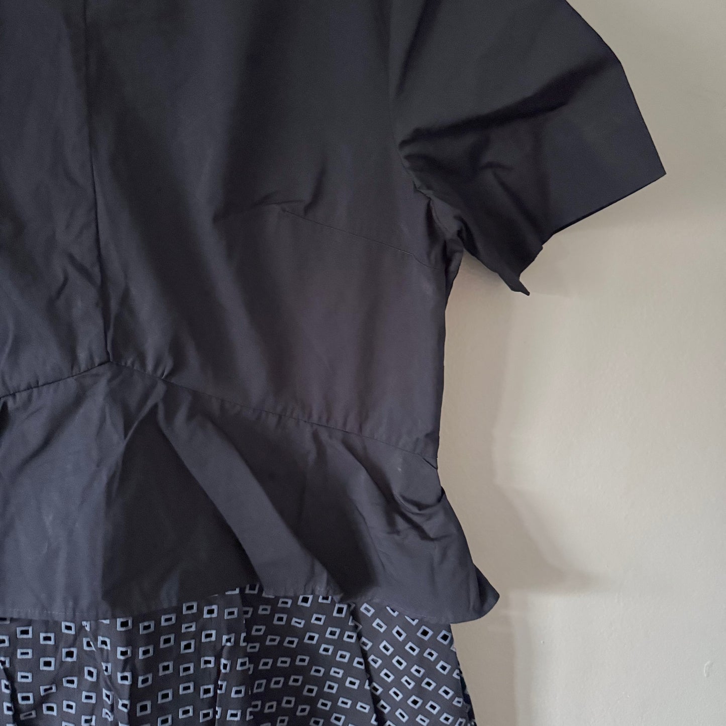 COS / Navy cotton dress / Women 12