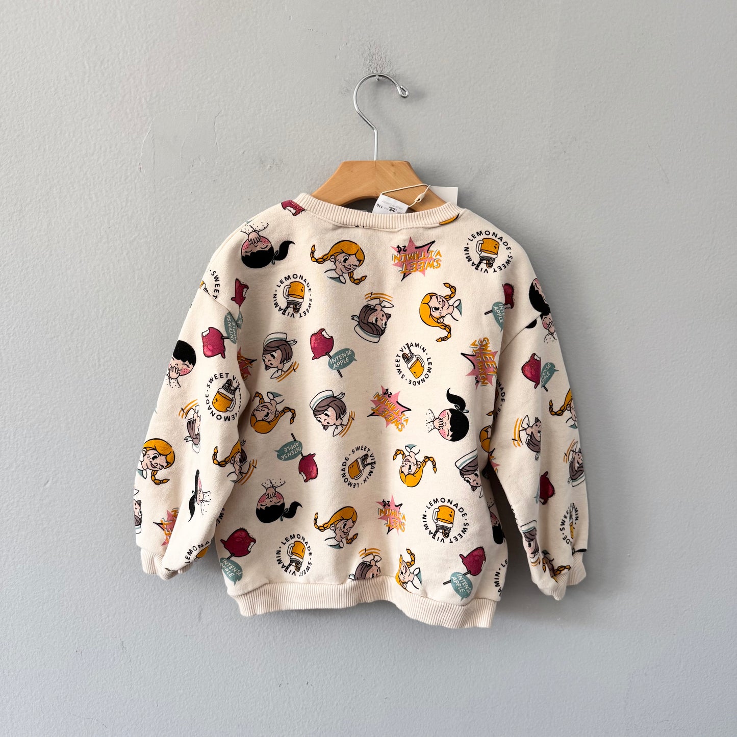 Zara / Girls sweatshirt / 5Y - New with tag