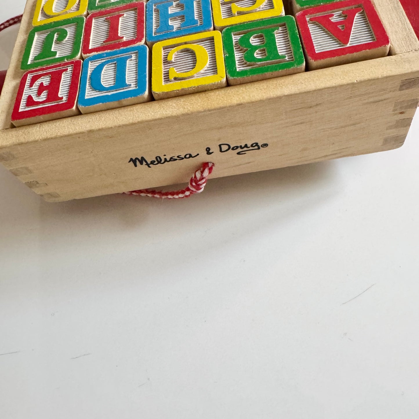 **LOCAL ONLY** Melissa & Doug / 123 Block Cart