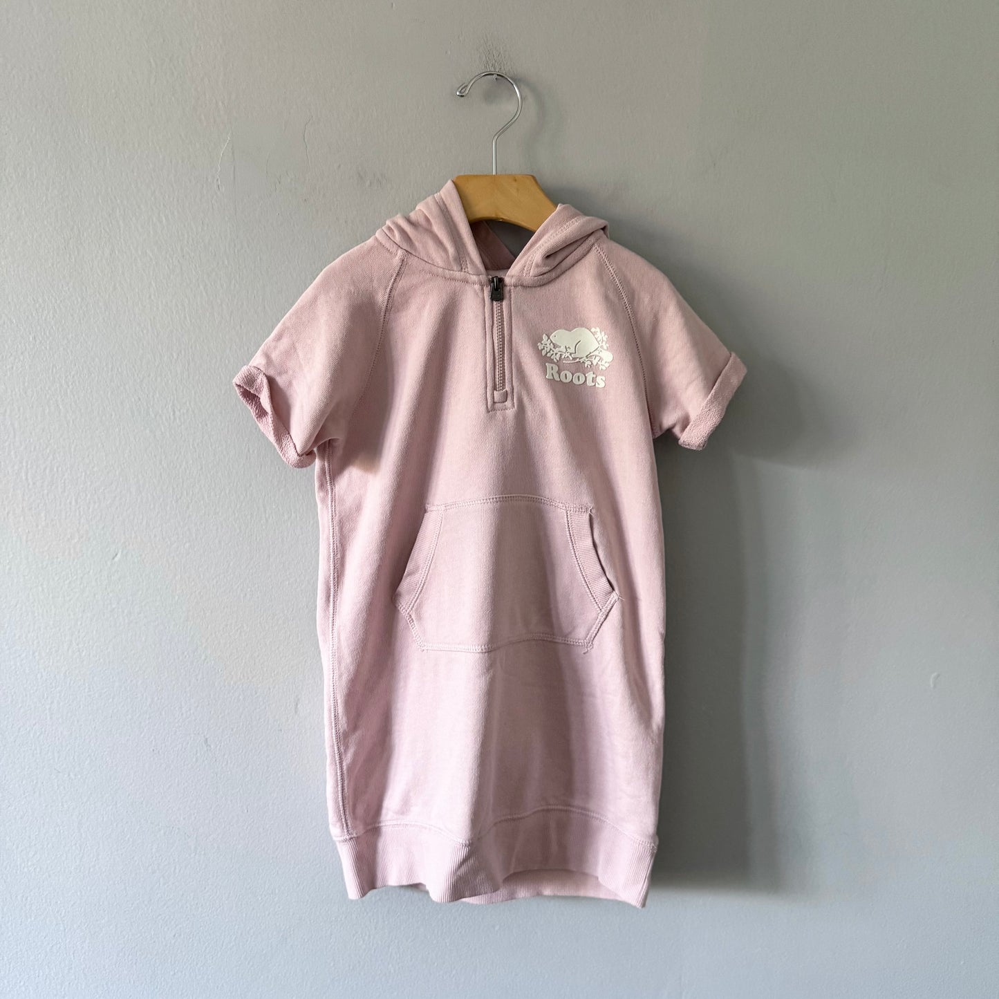 Roots / Light pink crew dress / 5T