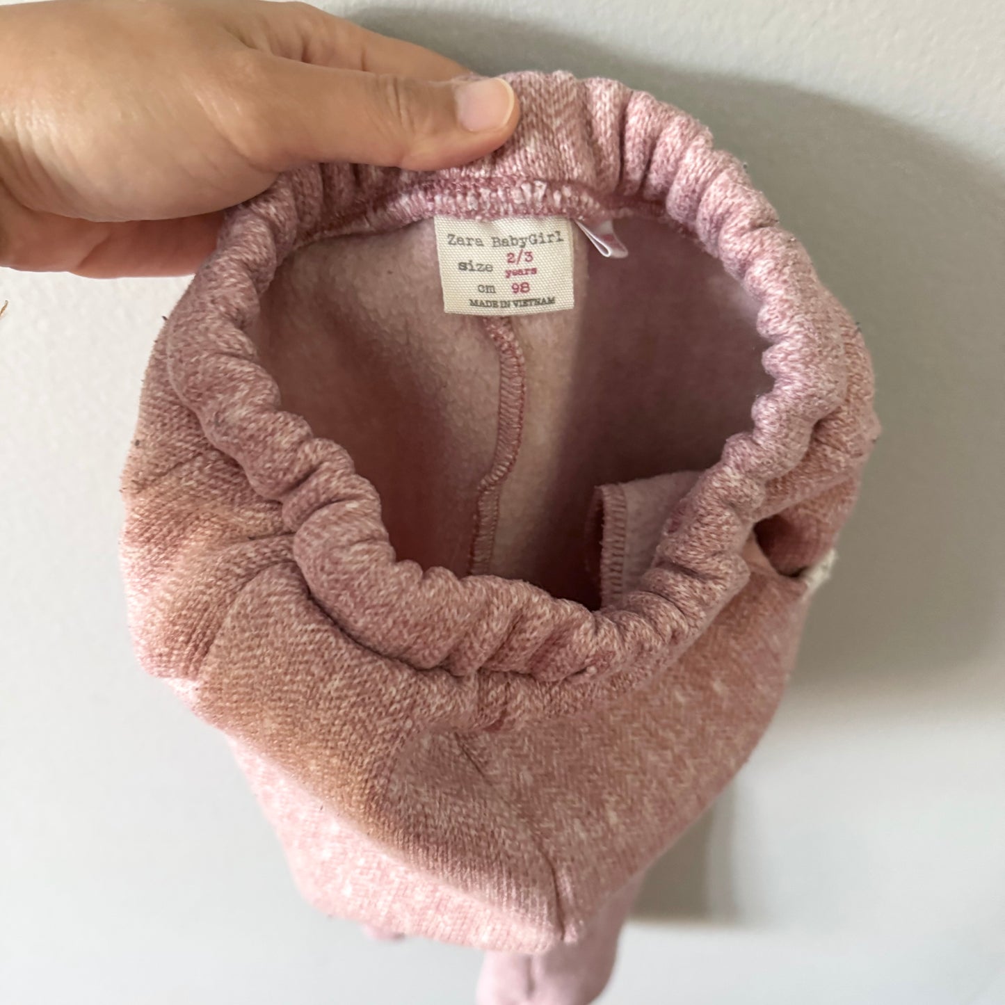 Zara / Fleece lined sweatpants / 2-3Y