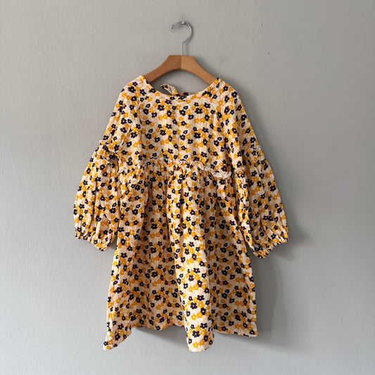 Alice + Ames / Floral muslin dress / 6Y - New with bag