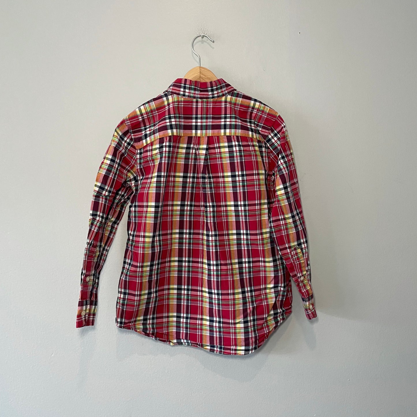 Polo Ralph Lauren / Plaid long sleeve shirt / 6Y