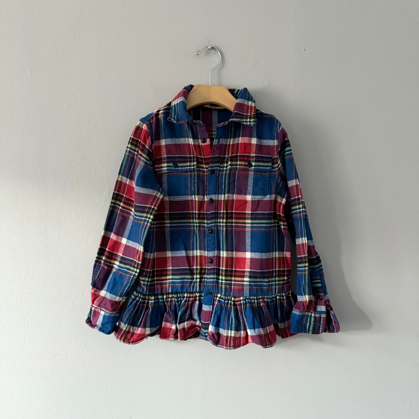 Polo Ralph Lauren / Flannel dress / 6Y