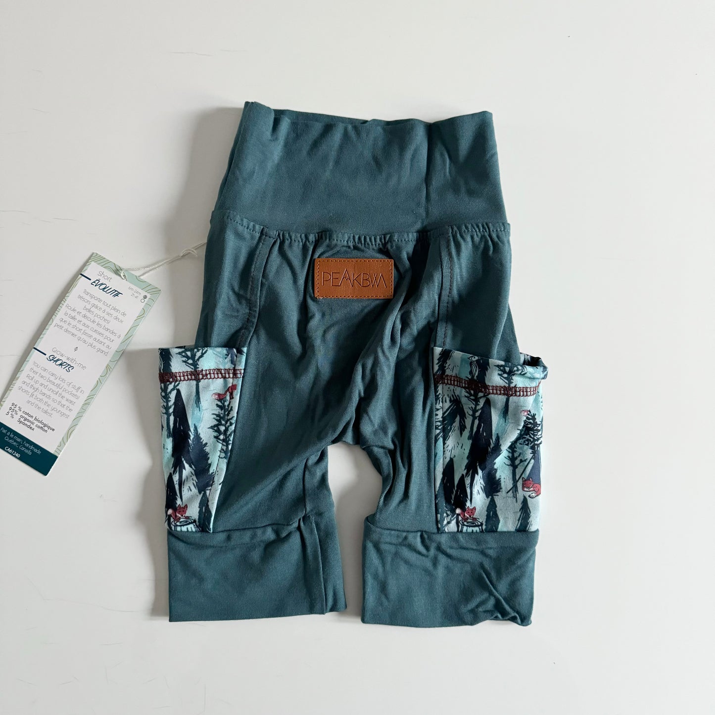 Peakbwa / FOX-TROTTE Grow with me shorts / 6-24M