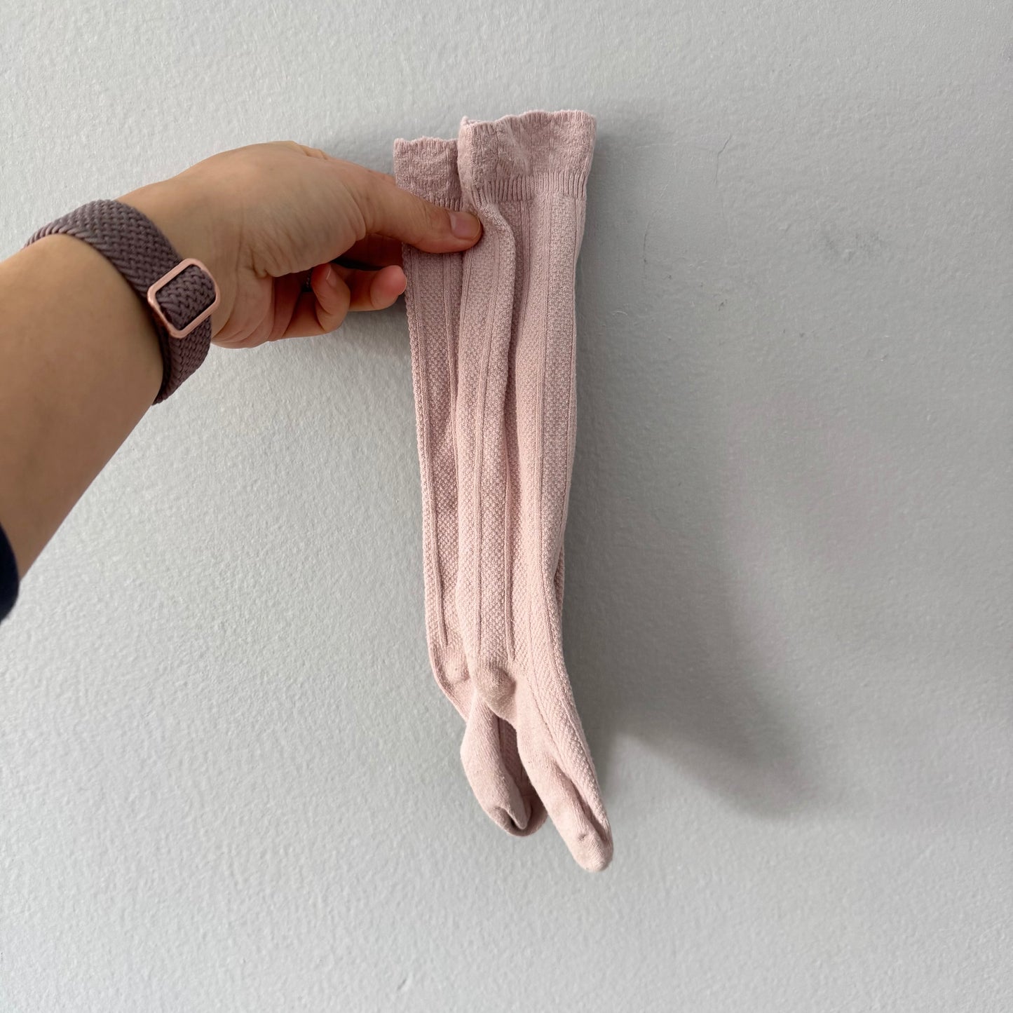 No brand / Light pink socks / 12-24M