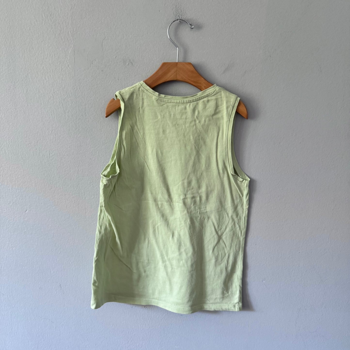 H&M x Minecraft / Light green tank / 6-7Y