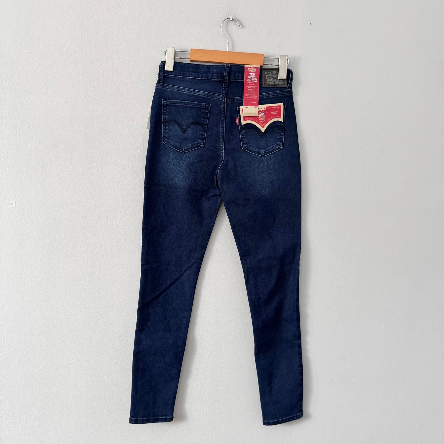 Levi's / 720 High rise super skinny denim / 14Y - New with tag