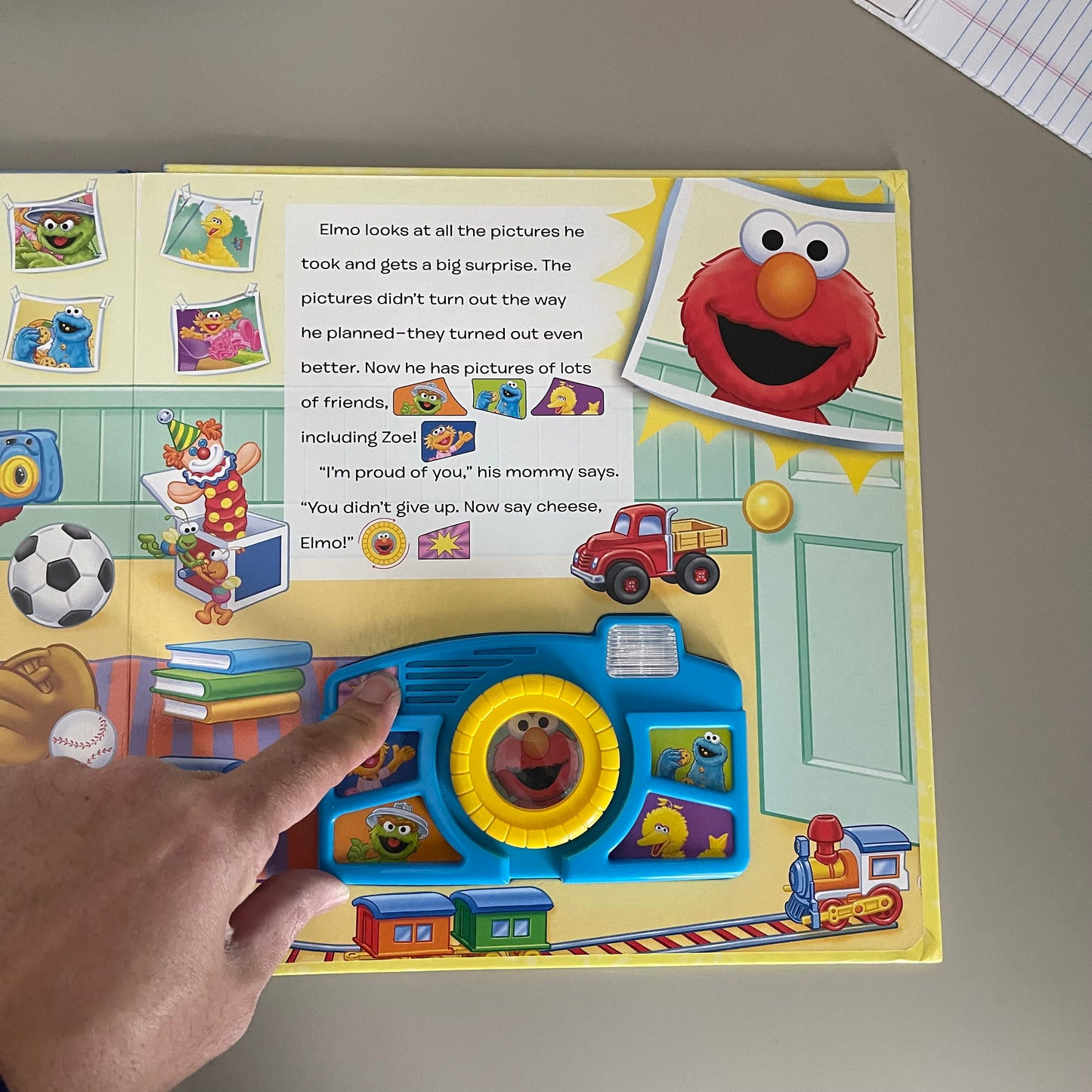 Sesame Street - Say Cheese, Elmo (Big Sound Book)