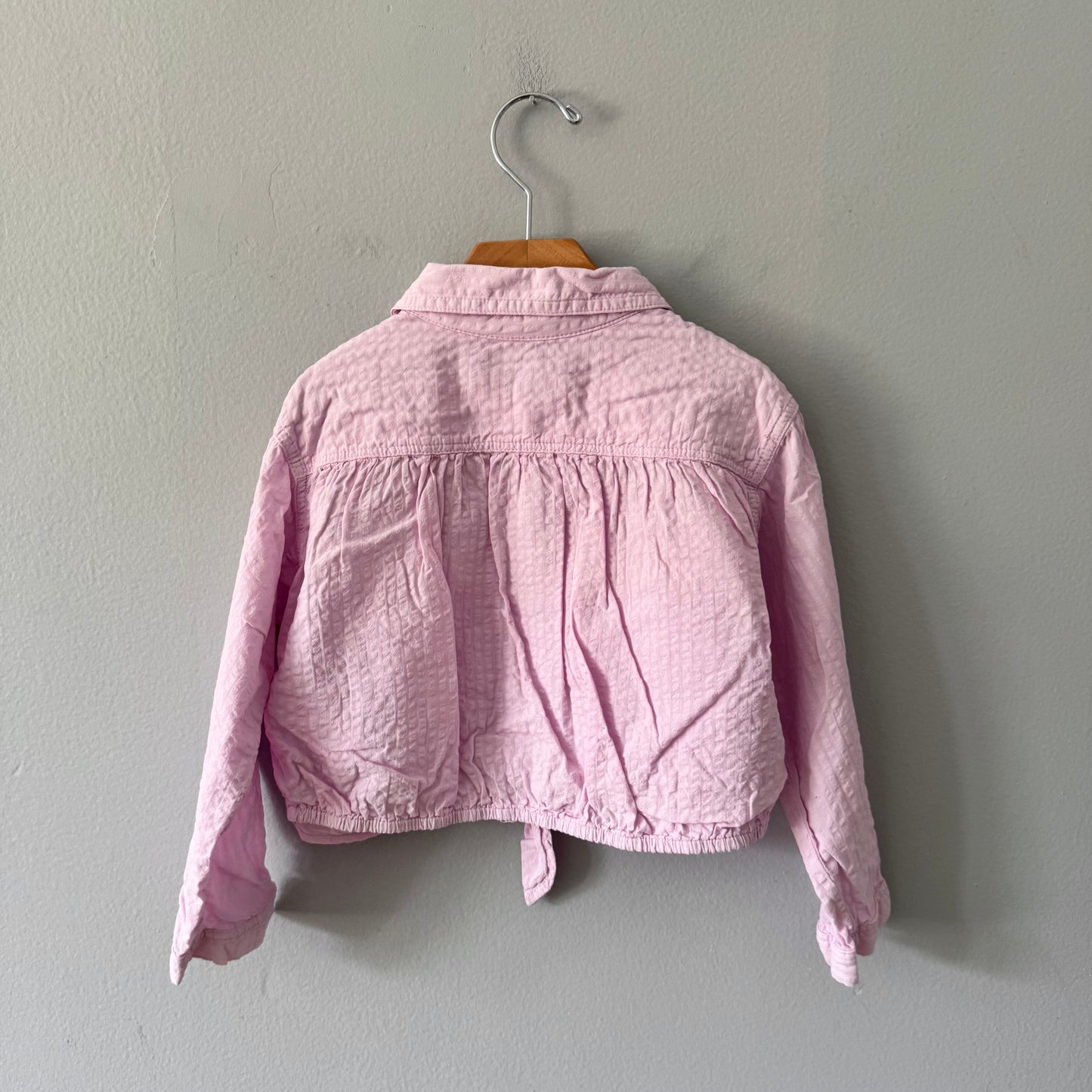 Zara / Pink long sleeve shirt / 5Y
