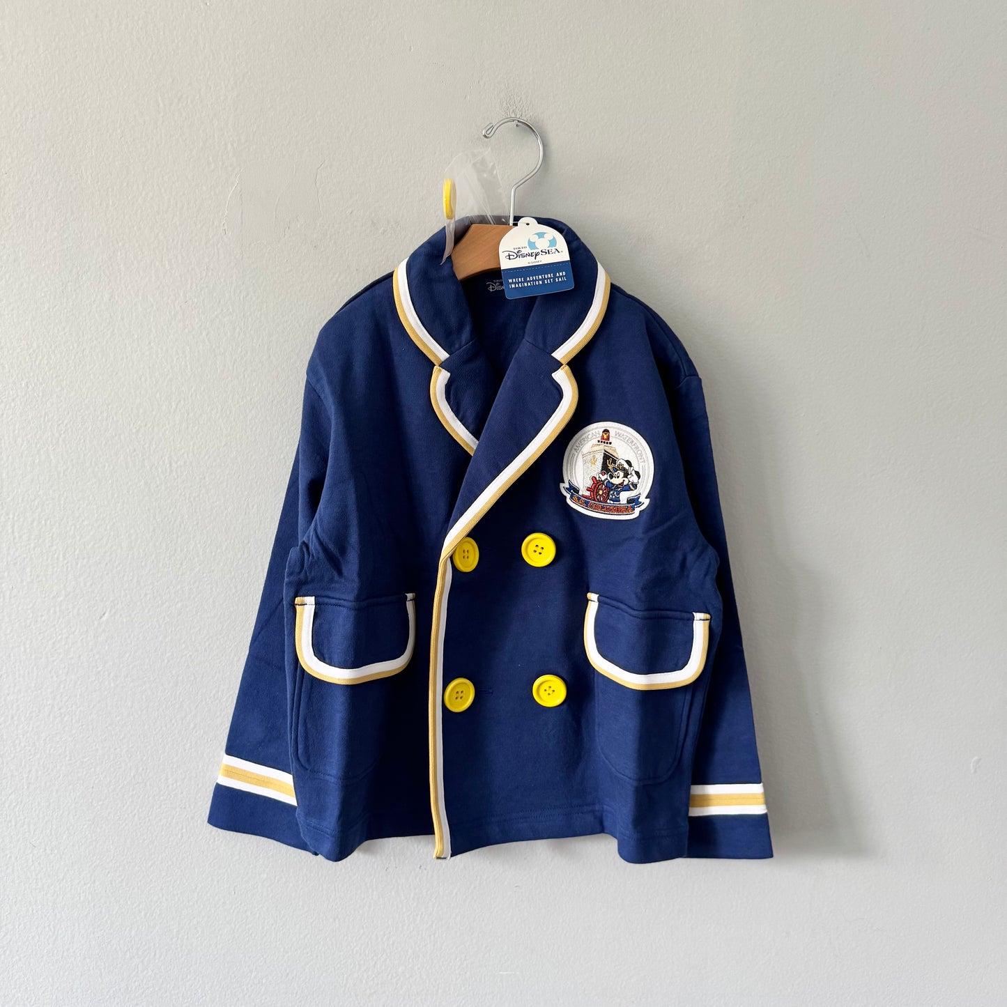 Disney Sea / Navy sailor jacket / 120cm(6-7Y) - New with tag