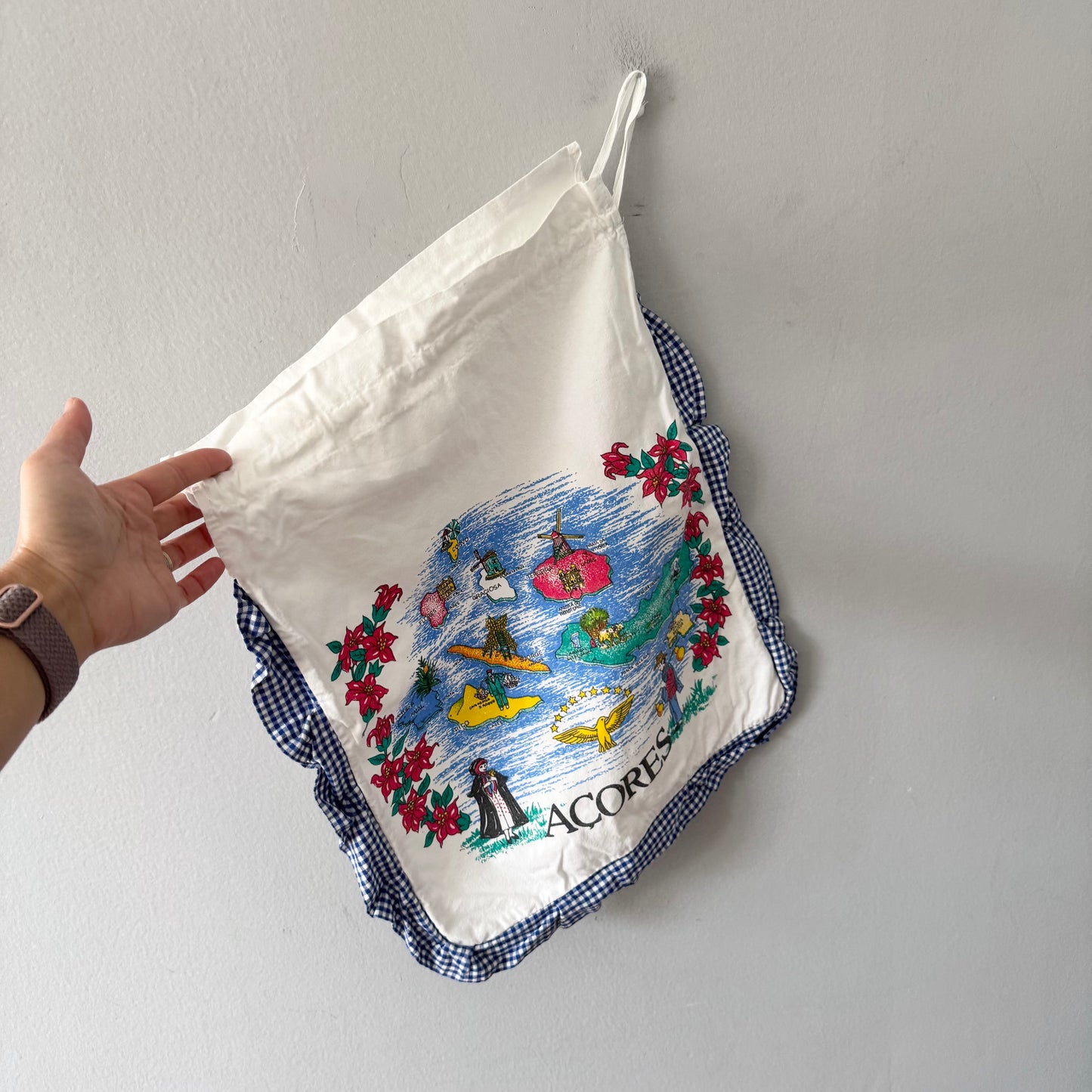 Vintage / Drawstring bag