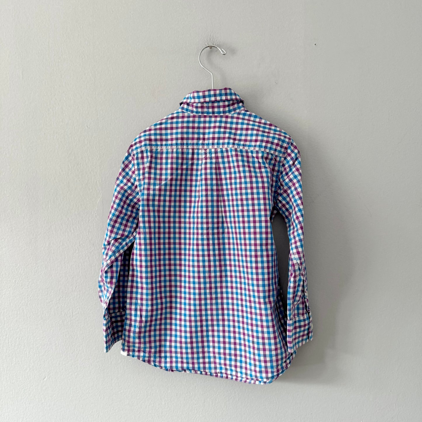 Crewcuts / Plaid dress shirt / 4-5Y