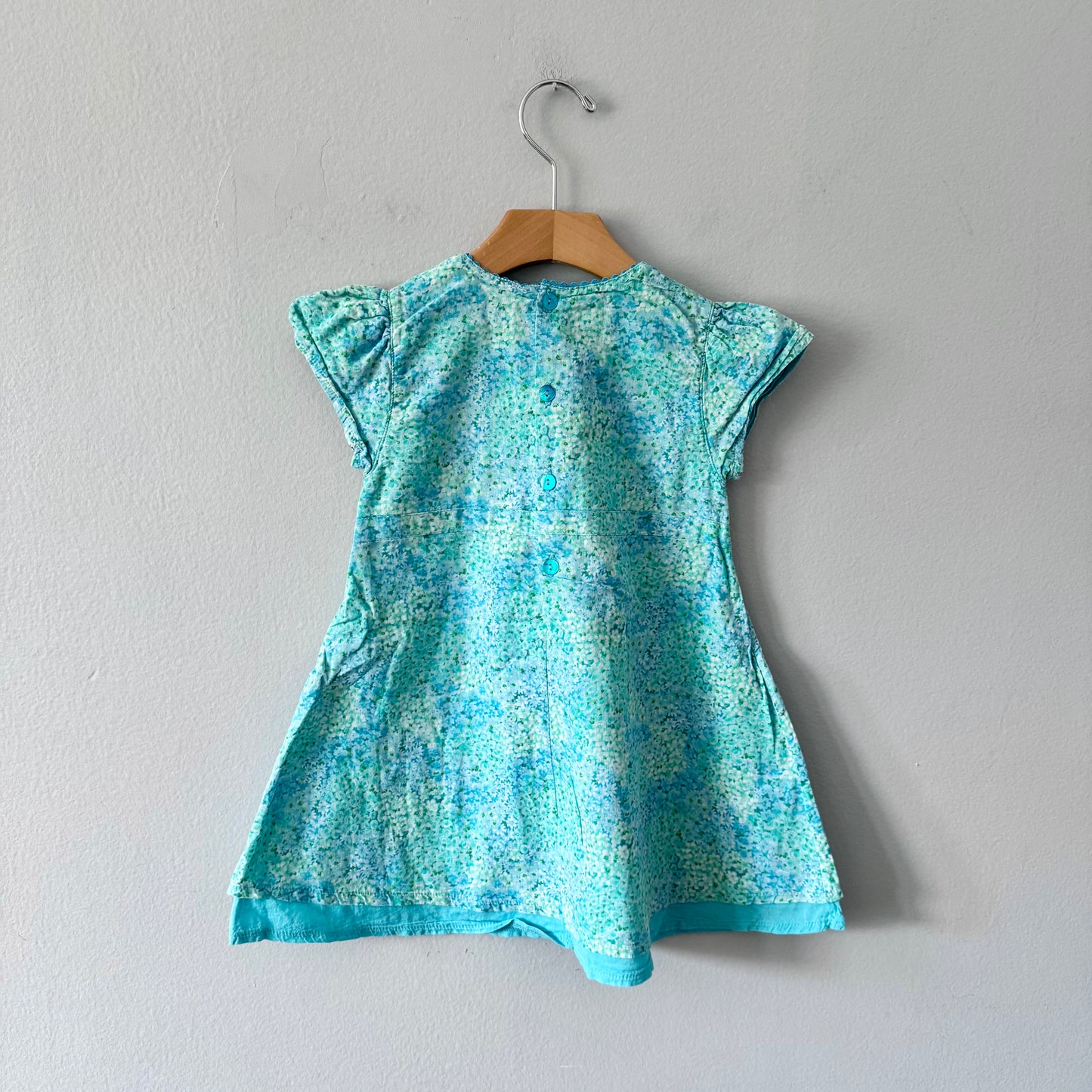 Vintage / Light blue dress / 4Y
