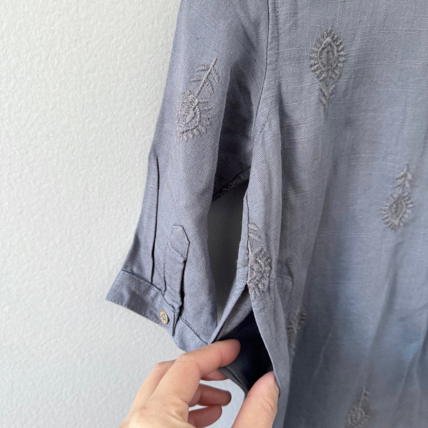 Next / Robe gris foncé / 9-12M - Neuve avec étiquette