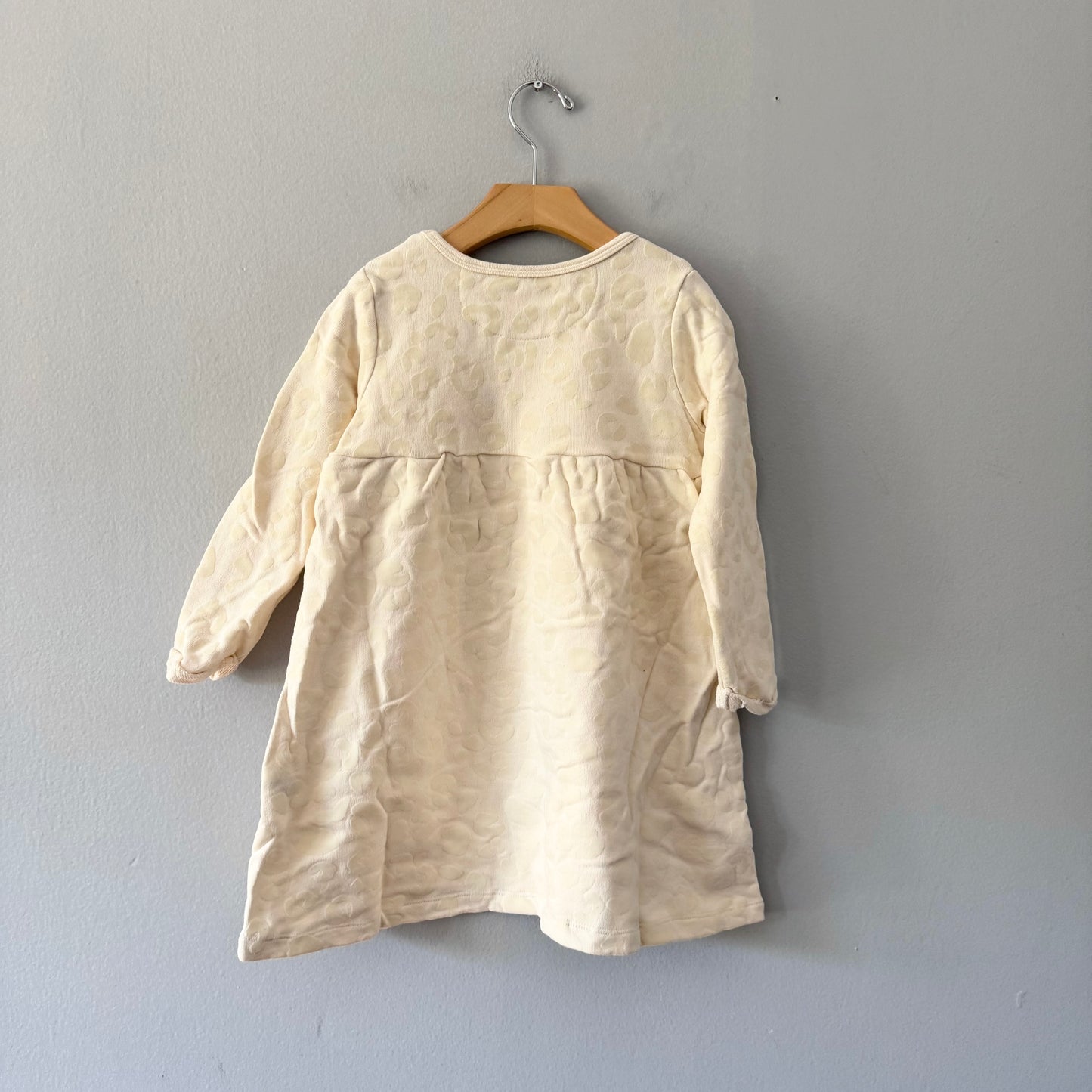 Little Rowe / White crew dress / 4T