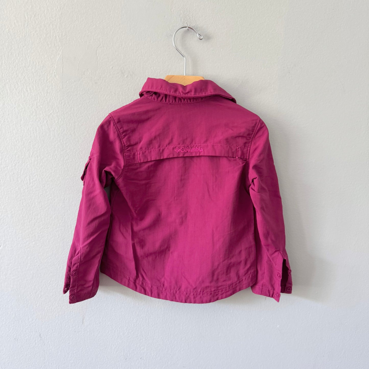 Columbia / Purple nylon shirt / 3T