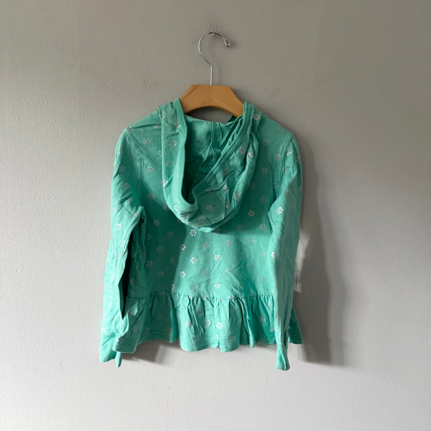 Gap / Mint green long sleeve with hood / 5Y