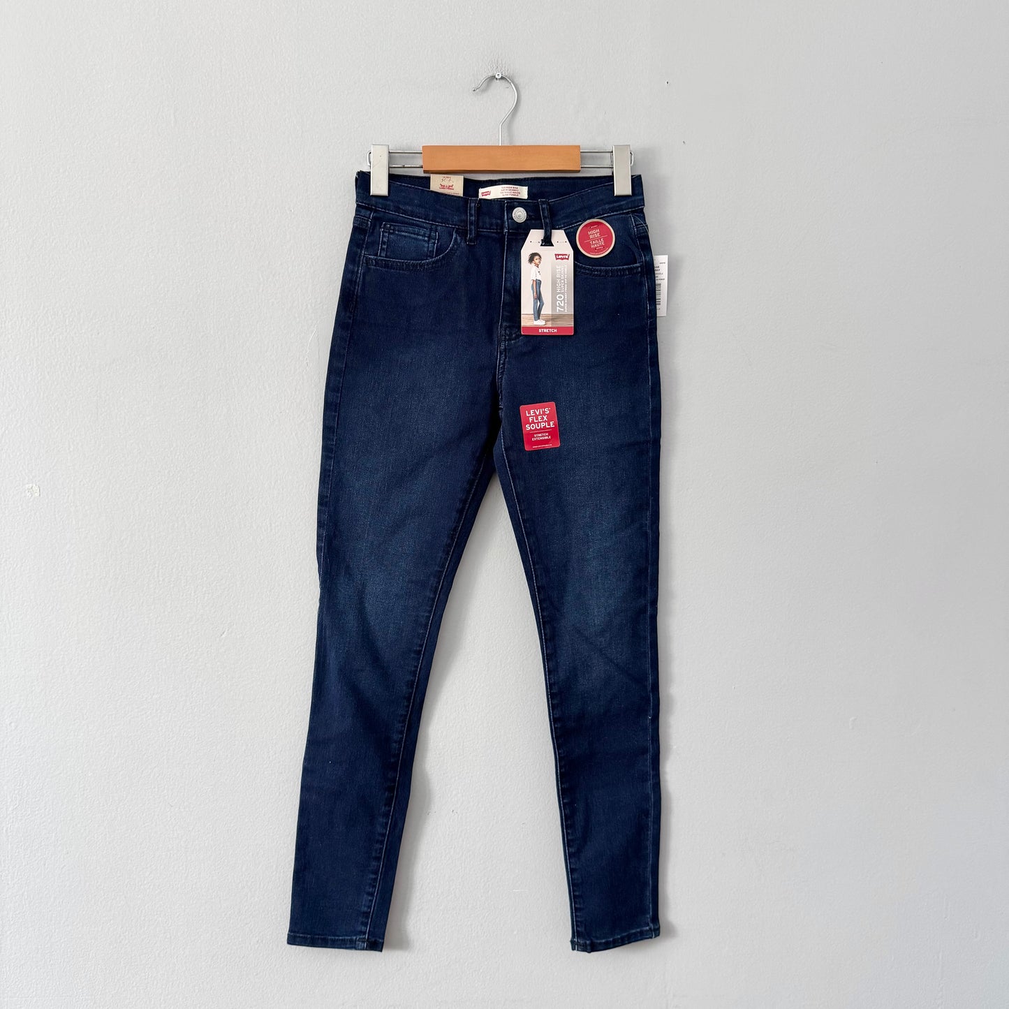 Levi's / 720 High rise super skinny denim / 14Y - New with tag